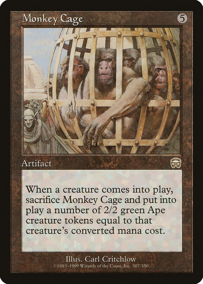 Monkey Cage [Mercadian Masques] MTG Single Magic: The Gathering  | Multizone: Comics And Games