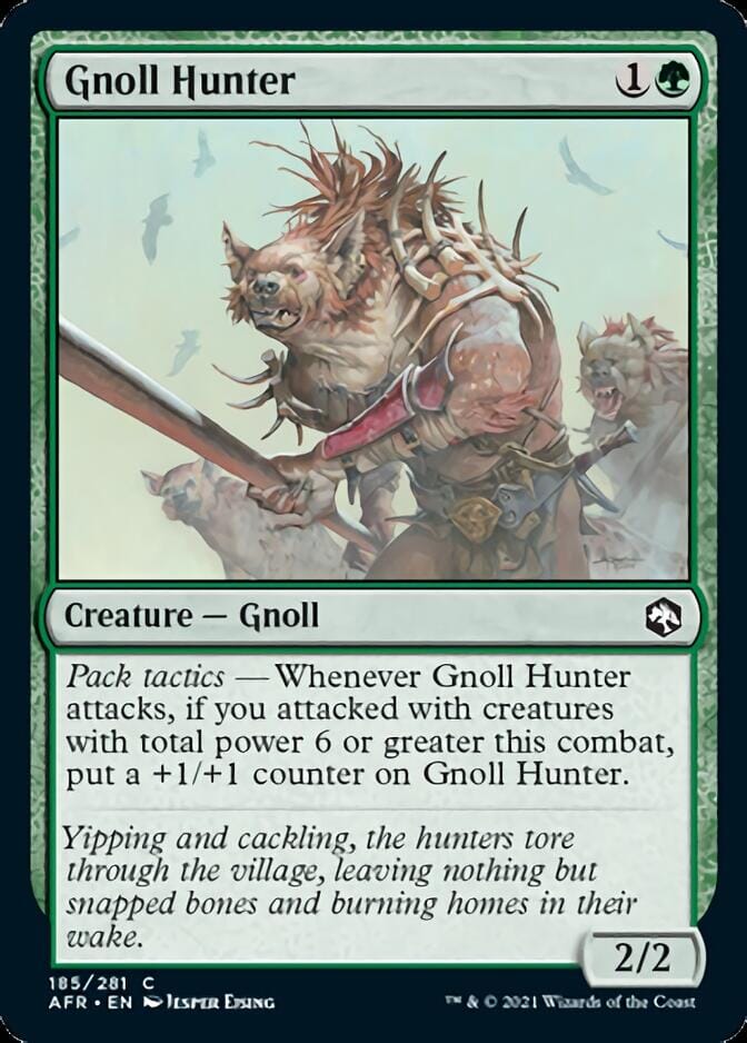 Gnoll Hunter [Dungeons & Dragons: Adventures in the Forgotten Realms] MTG Single Magic: The Gathering  | Multizone: Comics And Games