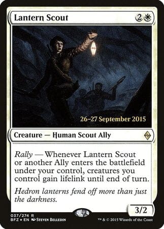 Lantern Scout [Battle for Zendikar Promos] MTG Single Magic: The Gathering  | Multizone: Comics And Games