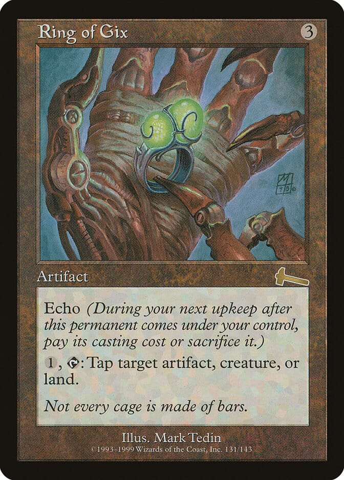 Ring of Gix [Urza's Legacy] MTG Single Magic: The Gathering  | Multizone: Comics And Games