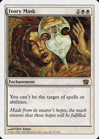 Ivory Mask [Eighth Edition] MTG Single Magic: The Gathering  | Multizone: Comics And Games