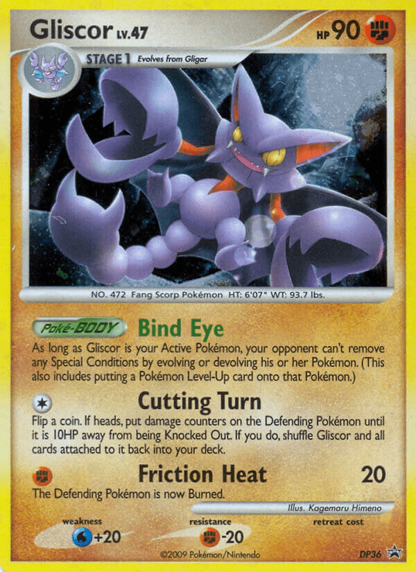 Gliscor (DP36) [Diamond & Pearl: Black Star Promos] Pokemon Single Pokémon  | Multizone: Comics And Games