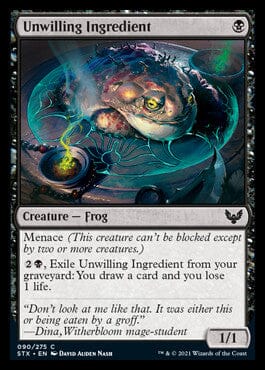 Unwilling Ingredient [Strixhaven: School of Mages] MTG Single Magic: The Gathering  | Multizone: Comics And Games