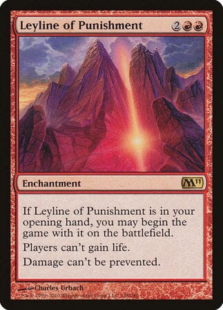 Leyline of Punishment [Magic 2011] MTG Single Magic: The Gathering  | Multizone: Comics And Games