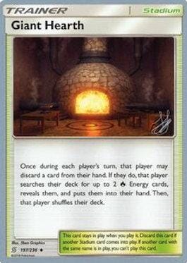 Giant Hearth (197/236) (Perfection - Henry Brand) [World Championships 2019] Pokemon Single Pokémon  | Multizone: Comics And Games