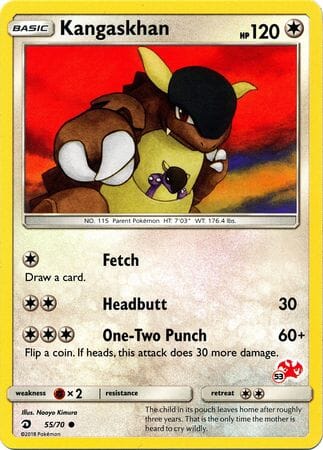 Kangaskhan (55/70) (Charizard Stamp #53) [Battle Academy 2020] Pokemon Single Pokémon  | Multizone: Comics And Games