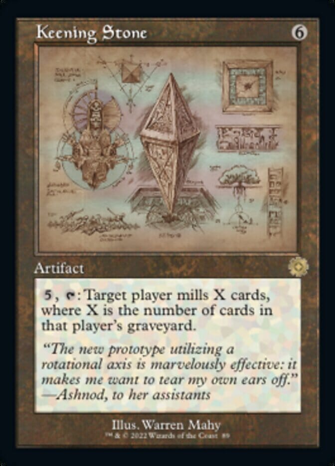 Keening Stone (Retro Schematic) [The Brothers' War Retro Artifacts] MTG Single Magic: The Gathering  | Multizone: Comics And Games