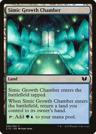 Simic Growth Chamber [Commander 2015] MTG Single Magic: The Gathering  | Multizone: Comics And Games