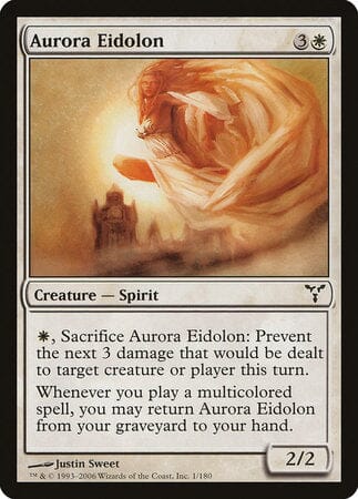 Aurora Eidolon [Dissension] MTG Single Magic: The Gathering  | Multizone: Comics And Games
