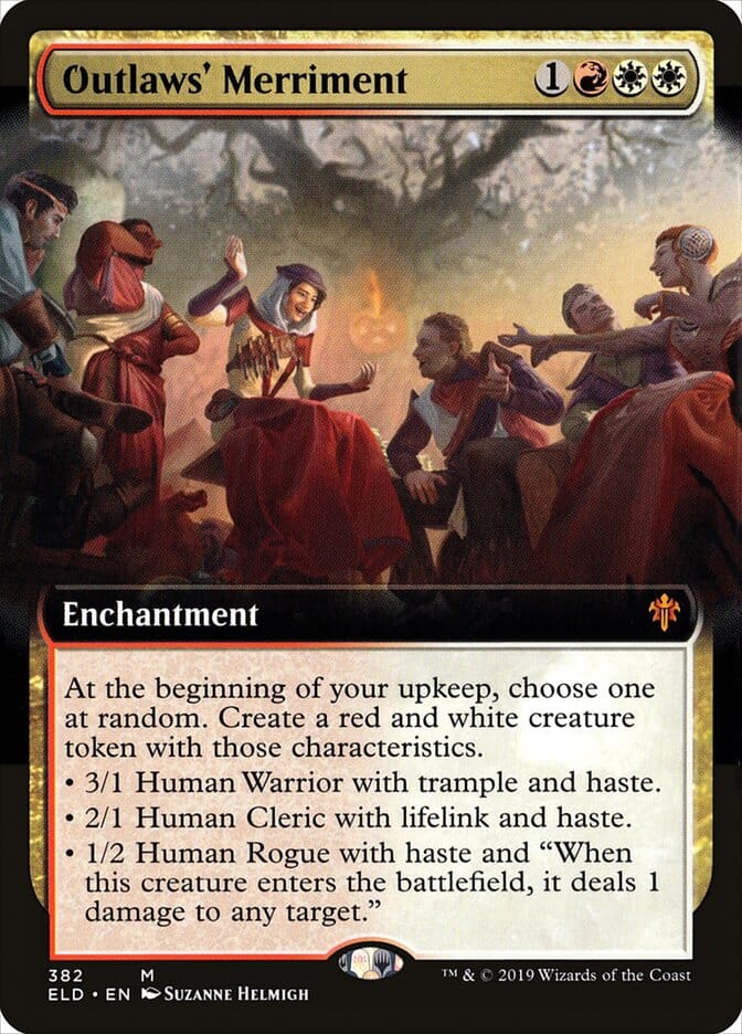Outlaws' Merriment (Extended Art) [Throne of Eldraine] MTG Single Magic: The Gathering  | Multizone: Comics And Games
