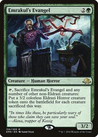 Emrakul's Evangel [Eldritch Moon] MTG Single Magic: The Gathering  | Multizone: Comics And Games