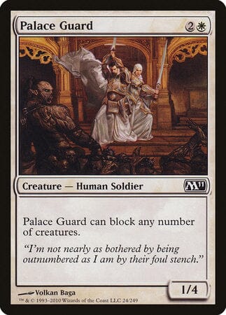 Palace Guard [Magic 2011] MTG Single Magic: The Gathering  | Multizone: Comics And Games