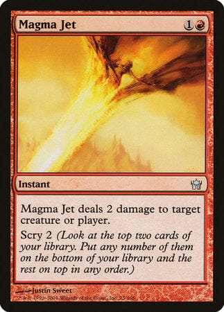Magma Jet [Fifth Dawn] MTG Single Magic: The Gathering  | Multizone: Comics And Games
