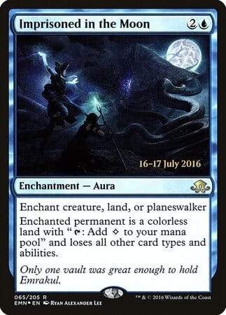 Imprisoned in the Moon [Eldritch Moon Promos] MTG Single Magic: The Gathering  | Multizone: Comics And Games
