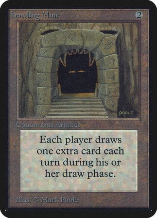 Howling Mine [Limited Edition Alpha] MTG Single Magic: The Gathering  | Multizone: Comics And Games