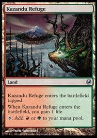 Kazandu Refuge [Duel Decks: Ajani vs. Nicol Bolas] MTG Single Magic: The Gathering  | Multizone: Comics And Games