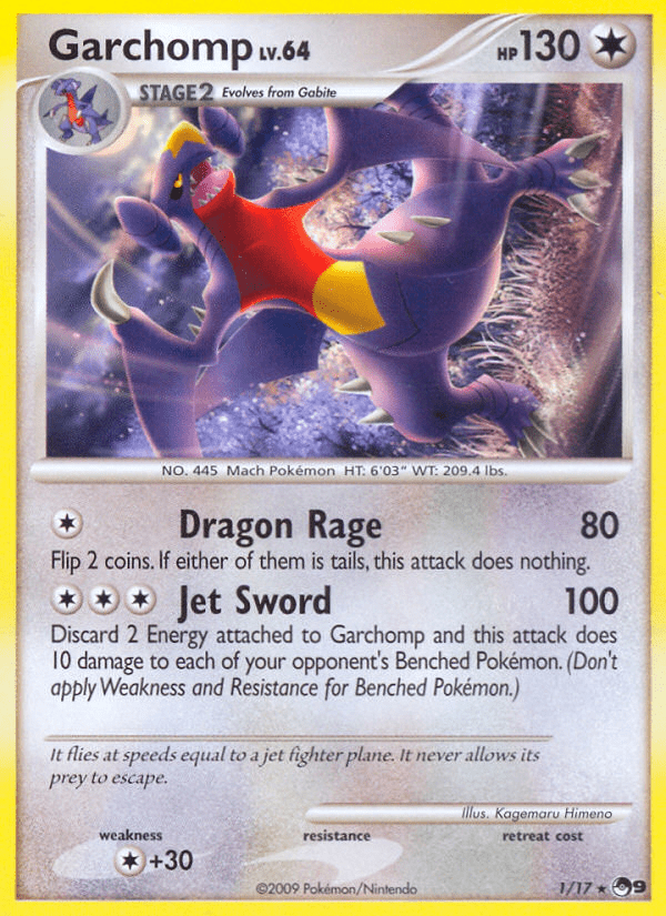 Garchomp (1/17) [POP Series 9] Pokemon Single Pokémon  | Multizone: Comics And Games