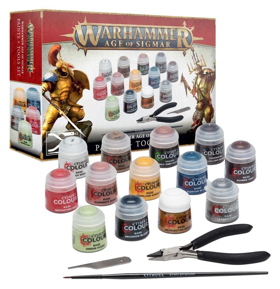Age of Sigmar Paint+Tools Set Paint Games Workshop  | Multizone: Comics And Games