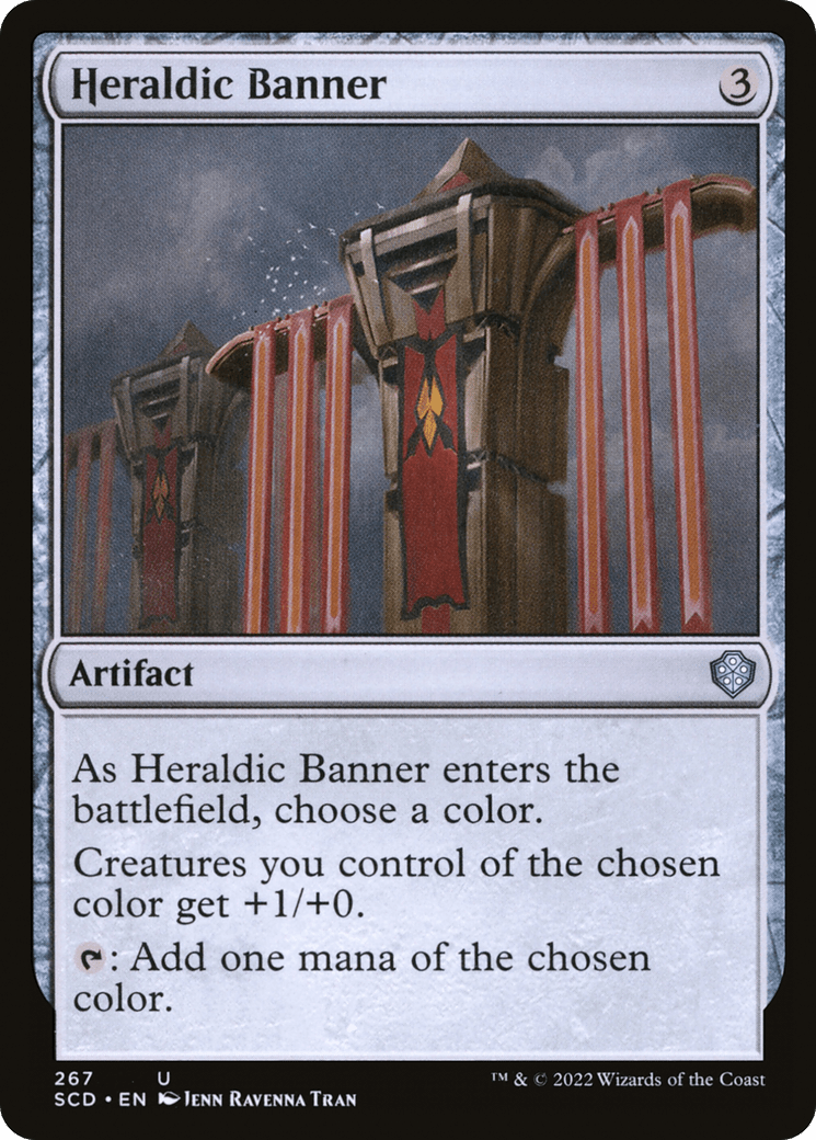 Heraldic Banner [Starter Commander Decks] MTG Single Magic: The Gathering  | Multizone: Comics And Games