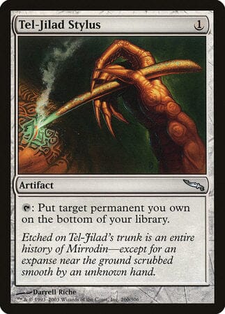 Tel-Jilad Stylus [Mirrodin] MTG Single Magic: The Gathering  | Multizone: Comics And Games