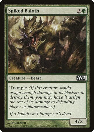 Spiked Baloth [Magic 2013] MTG Single Magic: The Gathering  | Multizone: Comics And Games