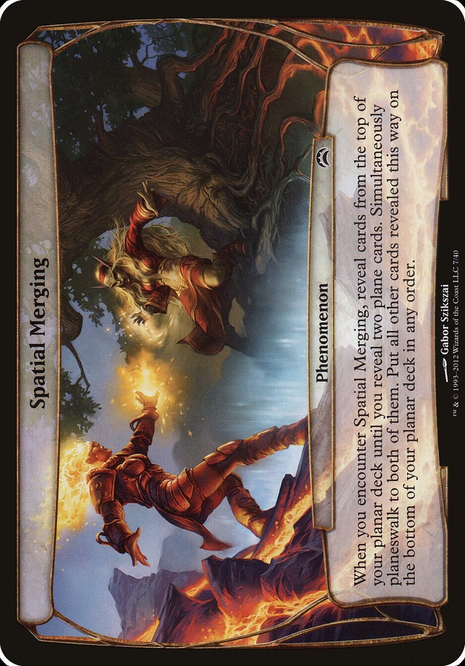 Spatial Merging (Planes) [Planechase 2012 Planes] MTG Single Magic: The Gathering  | Multizone: Comics And Games