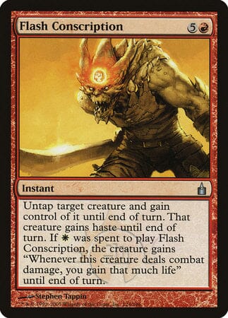 Flash Conscription [Ravnica: City of Guilds] MTG Single Magic: The Gathering  | Multizone: Comics And Games