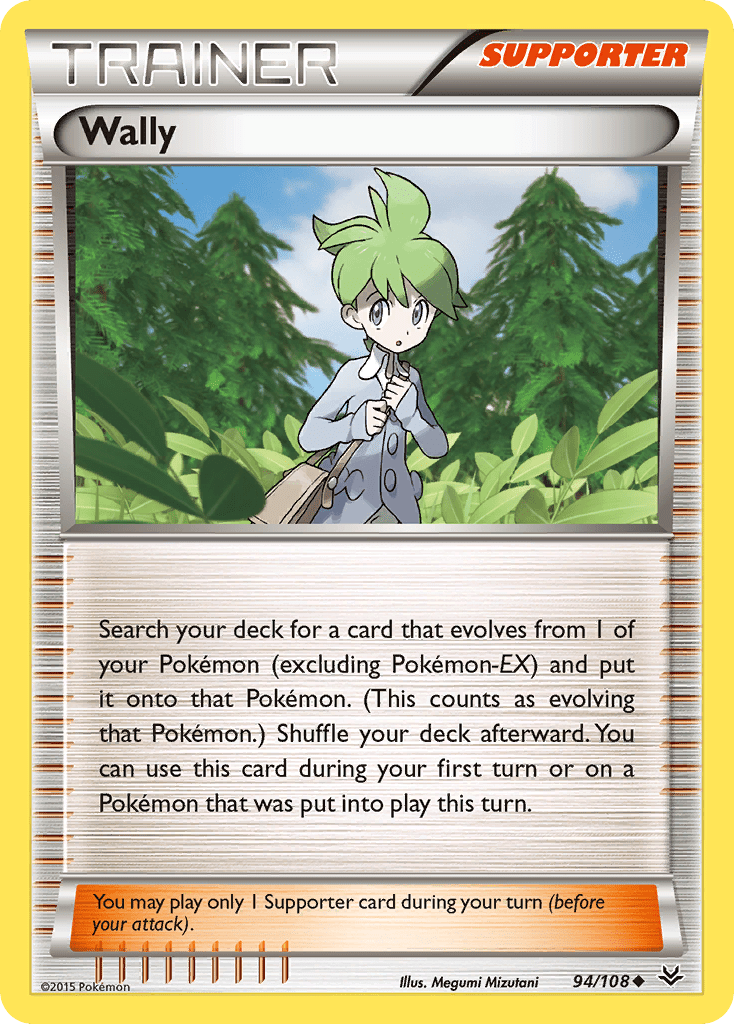 Wally (94/108) [XY: Roaring Skies] Pokemon Single Pokémon  | Multizone: Comics And Games
