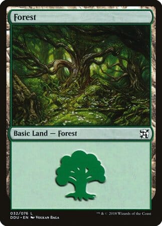 Forest (32) [Duel Decks: Elves vs. Inventors] MTG Single Magic: The Gathering  | Multizone: Comics And Games