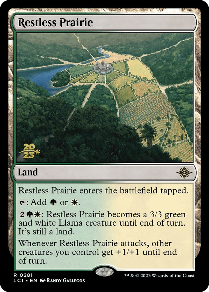 Restless Prairie [The Lost Caverns of Ixalan Prerelease Cards] | Multizone: Comics And Games