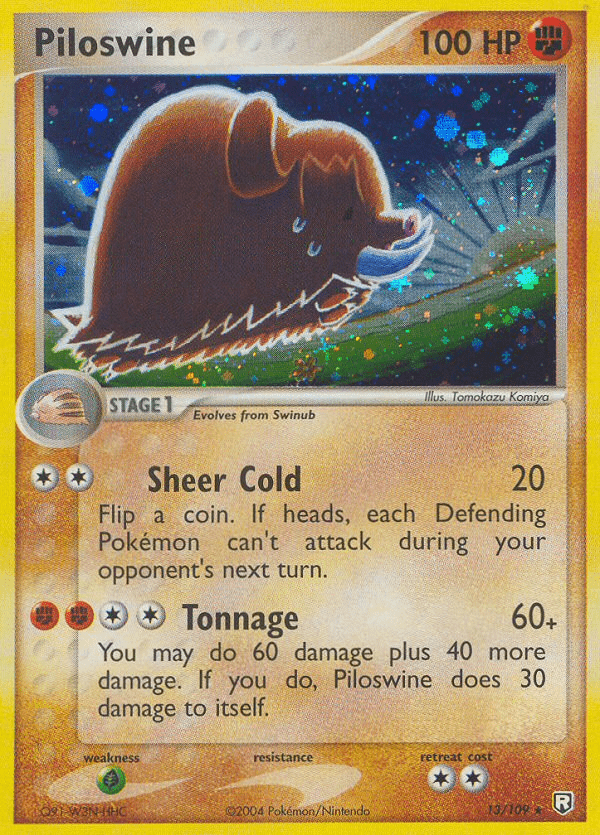 Piloswine (13/109) [EX: Team Rocket Returns] Pokemon Single Pokémon  | Multizone: Comics And Games