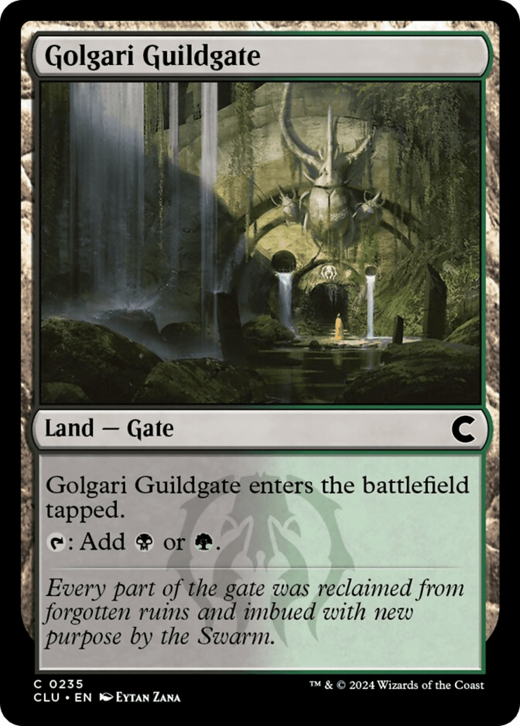 Golgari Guildgate [Ravnica: Clue Edition] MTG Single Magic: The Gathering  | Multizone: Comics And Games