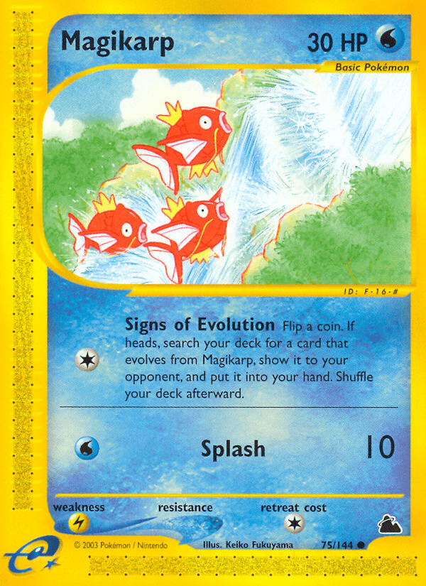 Magikarp (75/144) [Skyridge] Pokemon Single Pokémon  | Multizone: Comics And Games