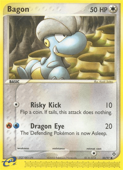 Bagon (50/97) [EX: Dragon] Pokemon Single Pokémon  | Multizone: Comics And Games