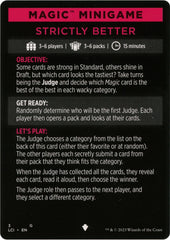 Strictly Better (Magic Minigame) [The Lost Caverns of Ixalan Minigame] MTG Single Magic: The Gathering  | Multizone: Comics And Games