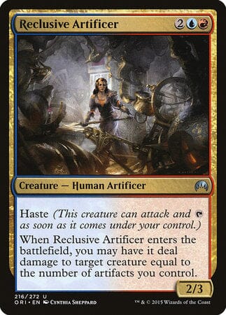 Reclusive Artificer [Magic Origins] MTG Single Magic: The Gathering  | Multizone: Comics And Games