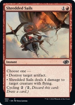 Shredded Sails [Jumpstart 2022] MTG Single Magic: The Gathering  | Multizone: Comics And Games