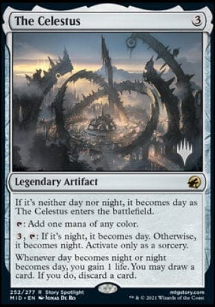 The Celestus (Promo Pack) [Innistrad: Midnight Hunt Promos] MTG Single Magic: The Gathering  | Multizone: Comics And Games