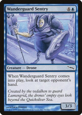 Wanderguard Sentry [Mirrodin] MTG Single Magic: The Gathering  | Multizone: Comics And Games