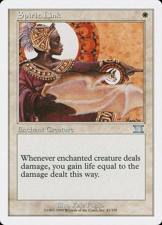 Spirit Link [Classic Sixth Edition] MTG Single Magic: The Gathering  | Multizone: Comics And Games