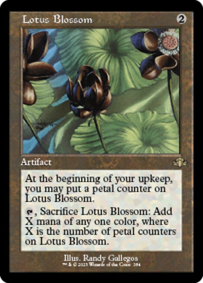 Lotus Blossom (Retro) [Dominaria Remastered] MTG Single Magic: The Gathering  | Multizone: Comics And Games