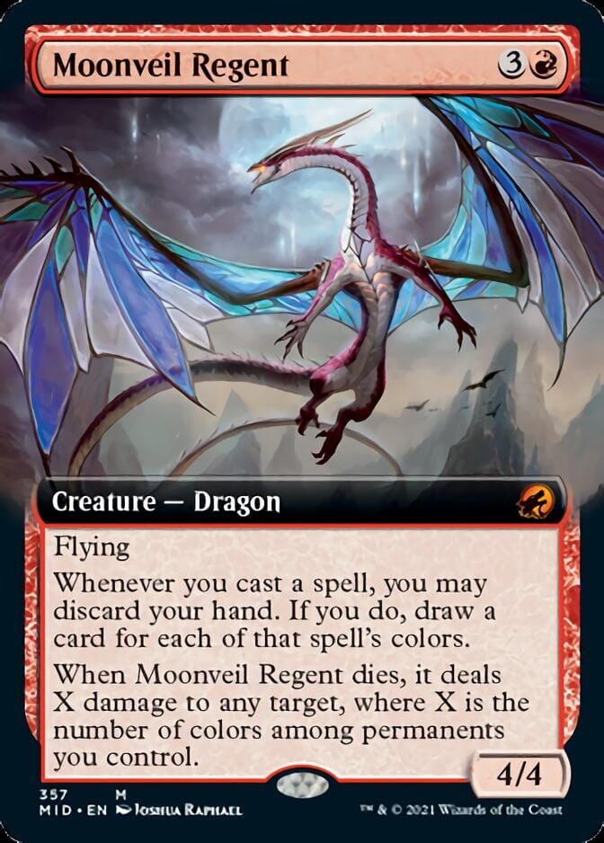 Moonveil Regent (Extended) [Innistrad: Midnight Hunt] MTG Single Magic: The Gathering  | Multizone: Comics And Games