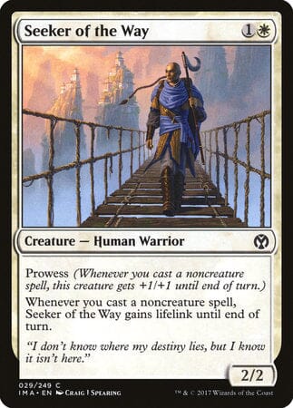 Seeker of the Way [Iconic Masters] MTG Single Magic: The Gathering  | Multizone: Comics And Games