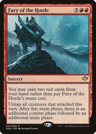 Fury of the Horde [Duel Decks: Speed vs. Cunning] MTG Single Magic: The Gathering  | Multizone: Comics And Games