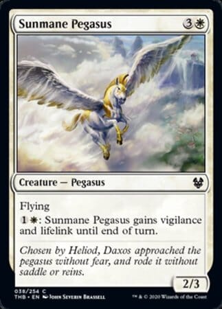 Sunmane Pegasus [Theros Beyond Death] MTG Single Magic: The Gathering  | Multizone: Comics And Games