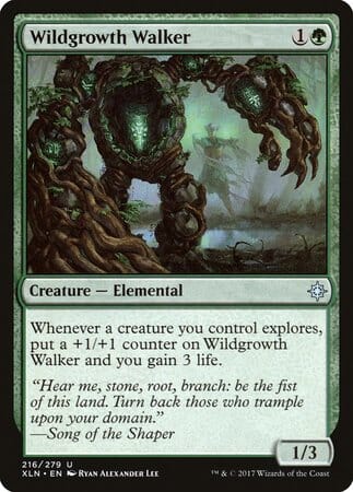Wildgrowth Walker [Ixalan] MTG Single Magic: The Gathering  | Multizone: Comics And Games