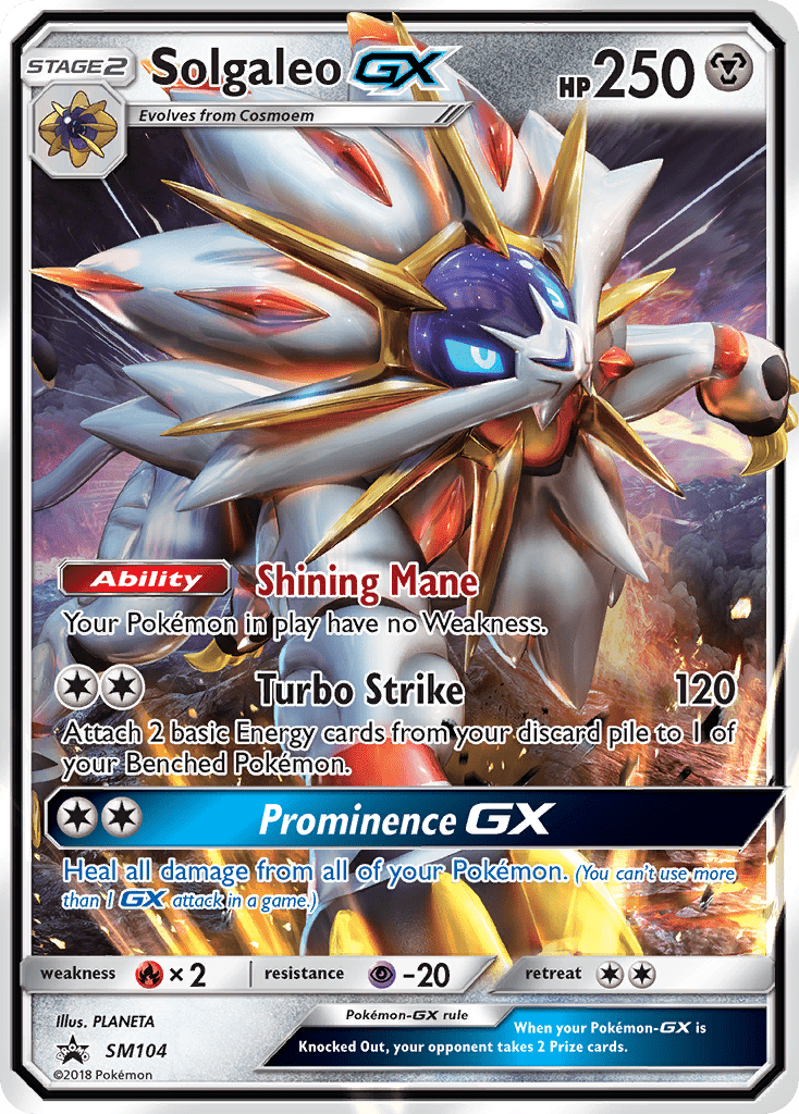 Solgaleo GX (SM104) [Sun & Moon: Black Star Promos] Pokemon Single Pokémon  | Multizone: Comics And Games
