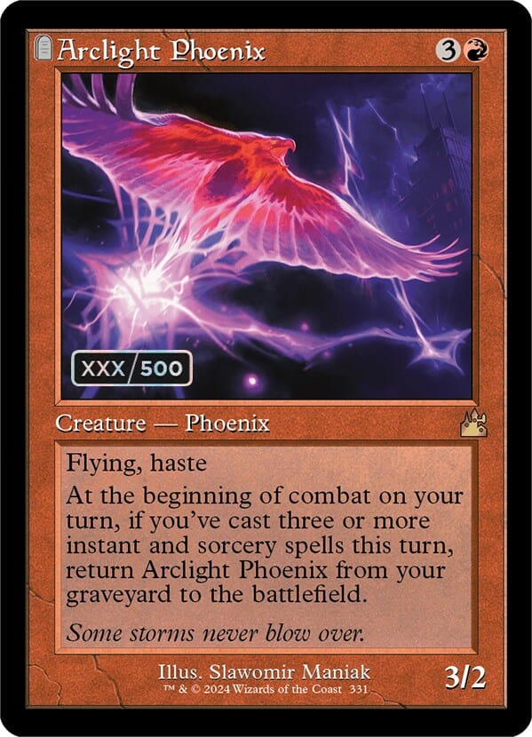 Arclight Phoenix (Retro) (Serialized) [Ravnica Remastered] MTG Single Magic: The Gathering  | Multizone: Comics And Games