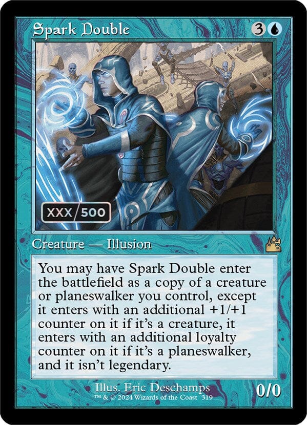 Spark Double (Retro) (Serialized) [Ravnica Remastered] MTG Single Magic: The Gathering  | Multizone: Comics And Games