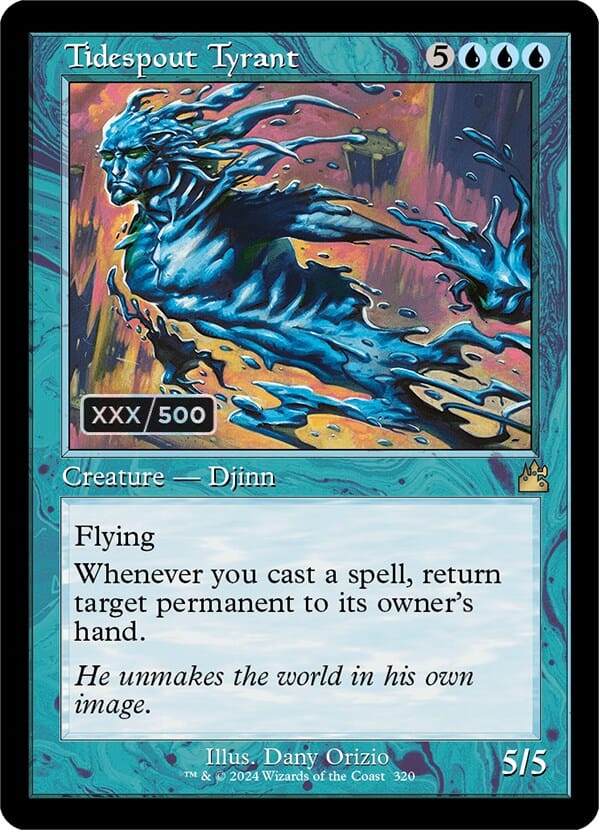 Tidespout Tyrant (Retro) (Serialized) [Ravnica Remastered] MTG Single Magic: The Gathering  | Multizone: Comics And Games